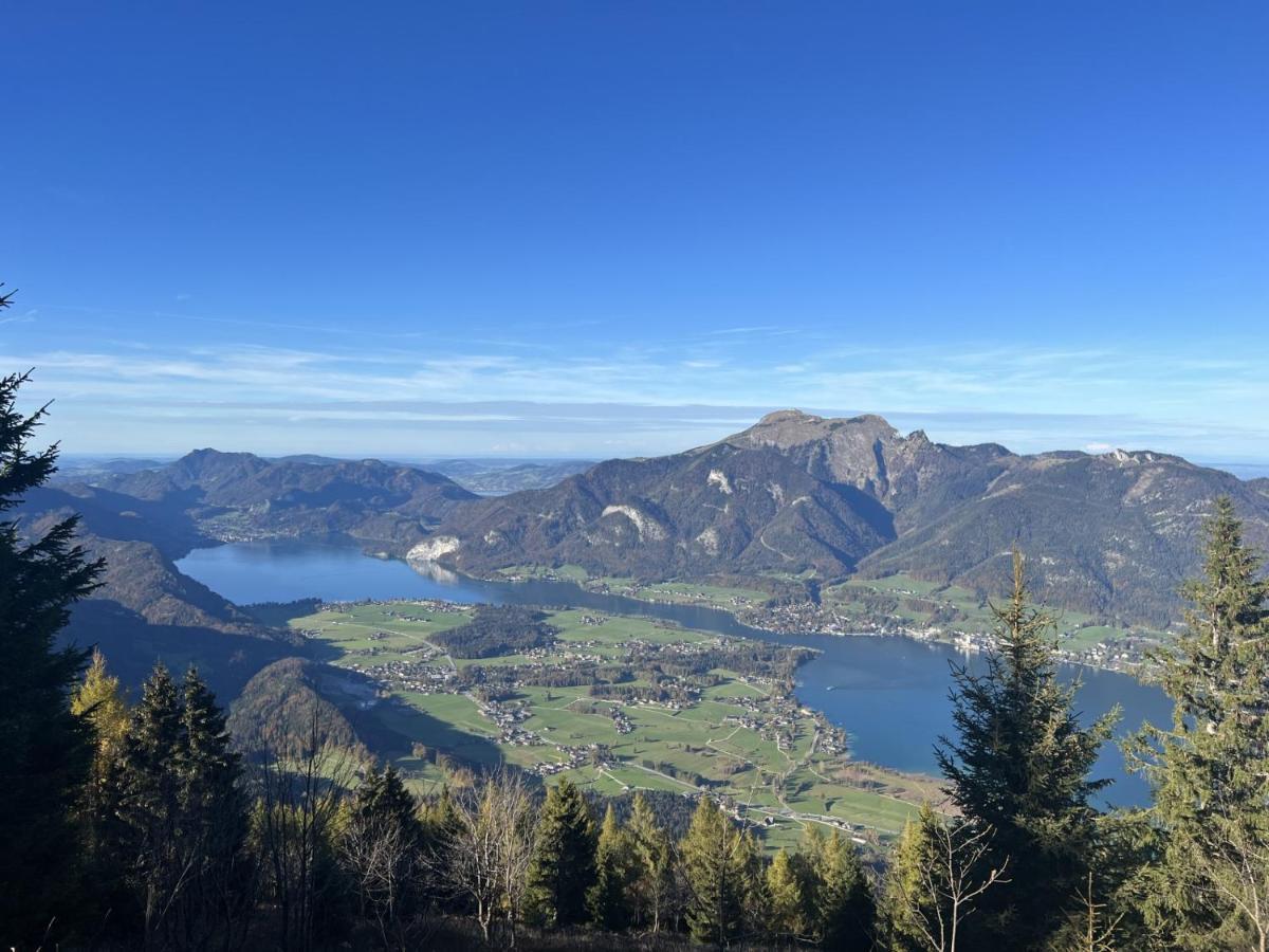 Apartment Sunset Am Wolfgangsee Strobl Exterior foto