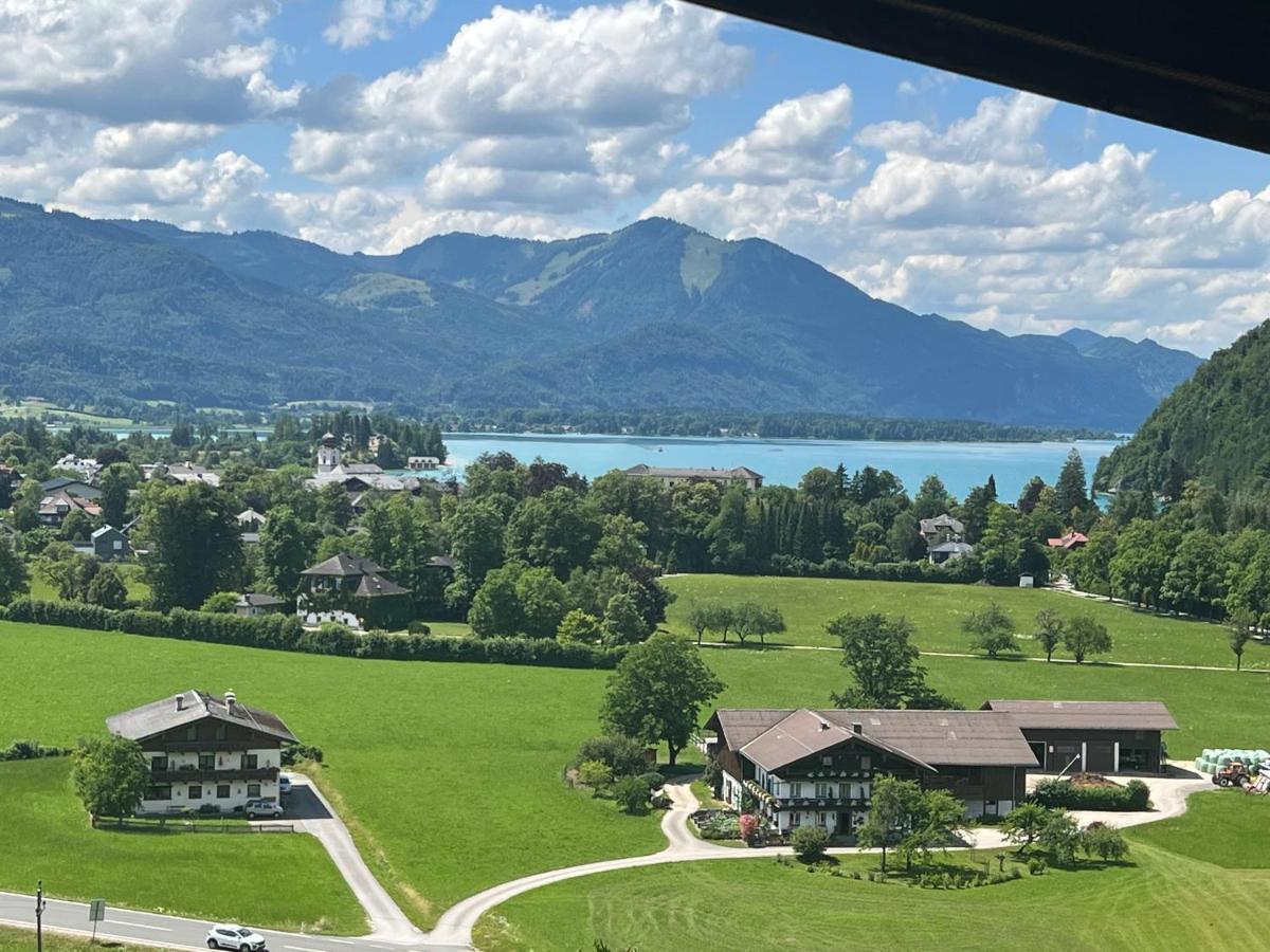 Apartment Sunset Am Wolfgangsee Strobl Exterior foto